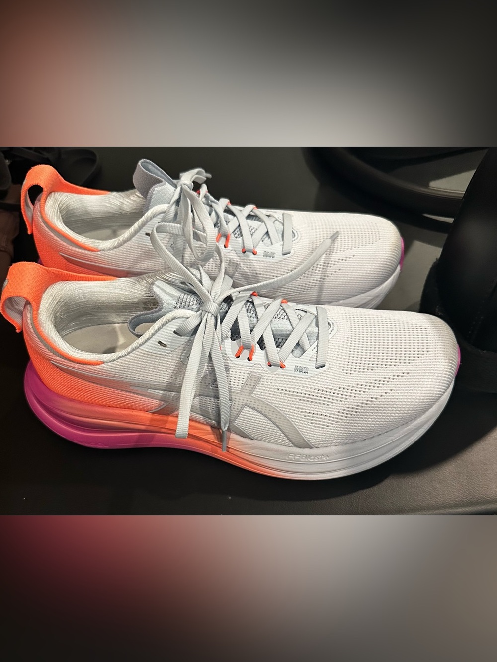 Asics GEL-NIMBUS 28 Women’s Running Shoes - Sunny Sizzle - Picture 5 of 11